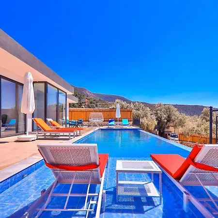 Villa Caykoey 2 Bedroom Secluded With Private Pool Hot Tub Kalkan
