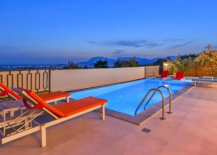 Caykoey 2 Bedroom Secluded With Private Pool Hot Tub Villa Kalkan